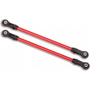 Traxxas 8142R Susp. Link Red Rear Upper Steel (2) (For Lift Kit #8140R)