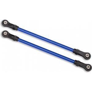 Traxxas 8142X Susp. Link Blue Rear Upper Steel (2) (For Lift Kit #8140X)