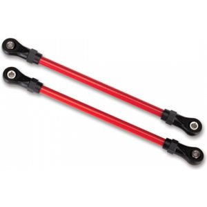 Traxxas 8143R Susp. Link Front Lower Steel Red (2) (For Lift Kit #8140R)