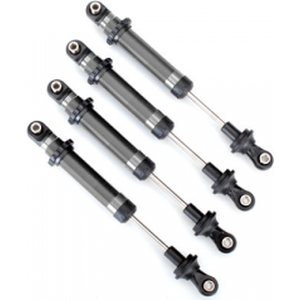 Traxxas 8160 ShocksTS Silver (4) (Use with Lift Kit #8140)