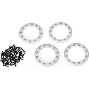 Traxxas 8169 Beadlock Rings 1.9" Alu Satin (4)