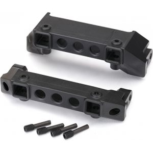 Traxxas 8237 Bumper mounts front and rear TRX-4