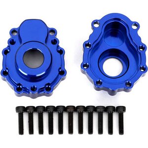 Traxxas 8251X Portal Housing Outer Alu Blue Front/Rear (2) TRX-4