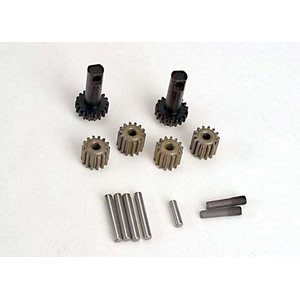 Traxxas 2382 Gears & Axles (Hardened) for Diff (Set)