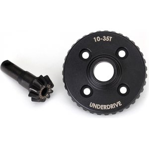 Traxxas 8288 Ring- & Differential Pinionear Underdrive 10/35T CNC TRX-4