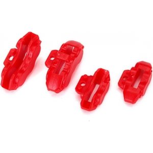 Traxxas 8367 Brake Calipers Red Front and Rear (4)