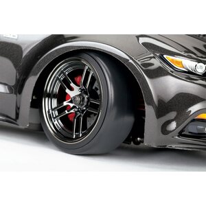 Traxxas 8378 Tires & Wheels 1.9" Drift Split-Spoke Black Chrome (4)
