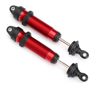 Traxxas 8450R ShocksTR 134mm Alu Red (Threaded) (2)