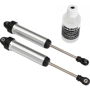 Traxxas 8451 ShocksTR 134mm Alu Silver (No Threads) (2)