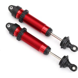Traxxas 8460R ShocksTR 139mm Alu Red (Threaded) (2)