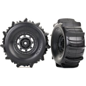 Traxxas 8475 Tires & Wheels Paddle/Desert Racer (2) UDR