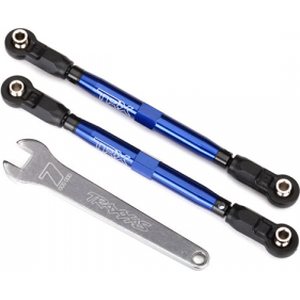 Traxxas 8547X Toe Links Front Complete Alu Blue with Wrench (2) UDR