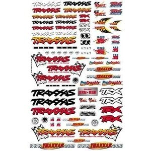 Traxxas 9950 Decal Sheet Official Team Traxxas Racing