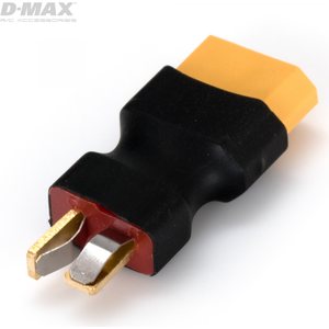 DynoMax Connector Adapter T-Plug (male) - XT60 (female)