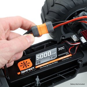 ECX Brutus 1/10 2wd Monster Truck: NiMh paketti