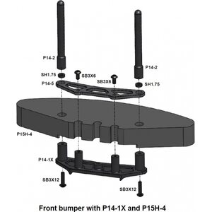 Awesomatix P14-1X - Lower Bumper