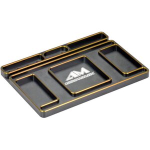 Arrowmax Alu Tray With LED Pit Lamp For Set-Up System Black Golden AM-174004