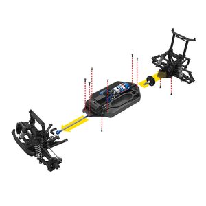 Traxxas Telluride 4x4 2.4G 12t Brushed motor