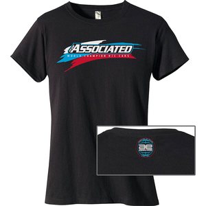 Team Associated Women's WC19 T-shirt, black, S
