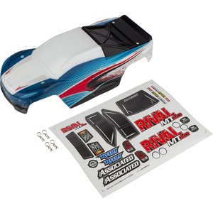 Team Associated 25839 Rival MT10 Body, red/blue
