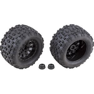 Team Associated 25841 Rival MT10 Tires and Method Wheels,