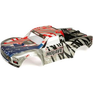 ARRMA RC ARA411005 MOJAVE 6S BLX Finished Body (Sliver/Red)