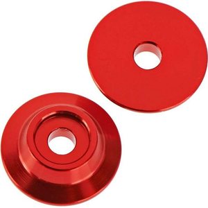 ARRMA RC AR320215 Wing Button Aluminum Red (2)