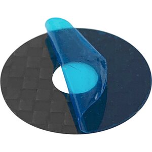 1up Racing Carbon Fiber Body Hole Protectors 1/10 Offroad & 1/12 for 5mm Posts (4pcs) 10402