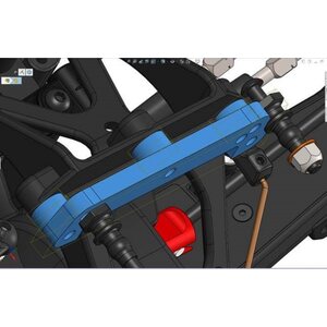 HB Racing D418 Front Shock Tower Set V2 HB204596