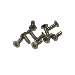Ultimate Racing M2x6mm FLAT HEAD SCREWS (10pcs.)