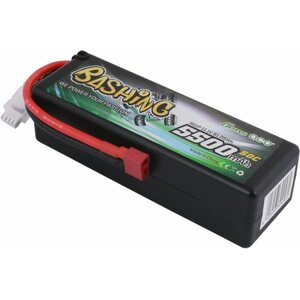 Gens ace bashing series 5500mAh 11.1V 50C 3S1P HardCase 15# car Lipo Battery with T-plug B-50C-5500-3S1P-HC-15