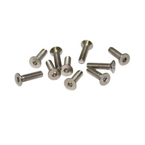 Ultimate Racing M4x16mm FLAT HEAD SCREWS (10pcs.)