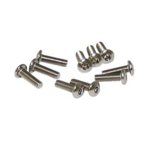 Ultimate Racing M3x10mm BUTTON HEAD SCREWS (10pcs.)