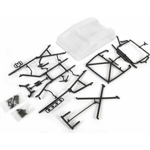 Axial 1955 Ford Roll Cage Set w/Inner Bed Panels (Clear) AXI230007
