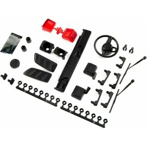 Axial Exterior Body Detail Parts Jeep JLU: SCX10III AXI230022