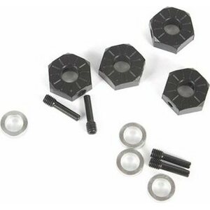 Axial 12mm Hex, Screw Shaft & Spacer (4): UTB AXI232018