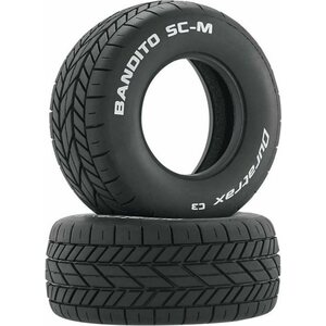 Duratrax Bandito SC-M Oval Tire C3 (2) DTXC3801