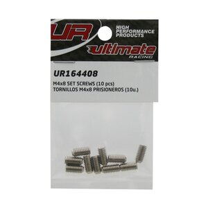 Ultimate Racing M4x8mm SET SCREWS (10pcs.)