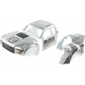 Losi Black Rhino Wheels Ford Raptor Body Set: Baja Rey LOS230067