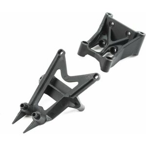 Losi Front Upper Arm/Shock Mount, RR Chassis Brace: BR LOS231007