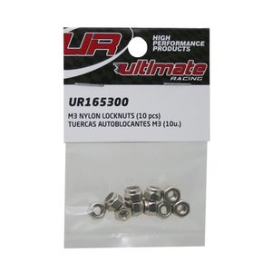 Ultimate Racing M3 NUTS (10pcs.) 3mm