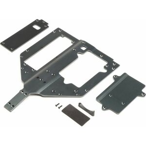 Losi Chassis, Motor & Battery Cover Plates:SuperRockRey LOS251083