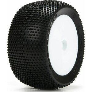 Losi Blockhead Tires, Mounted (2): Mini 8T LOS41004