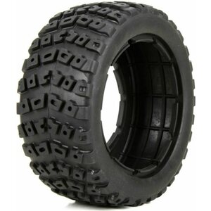 Losi Left & Right Tire (1ea) & Foam Insert (2): 1:5 4wd LOS45006