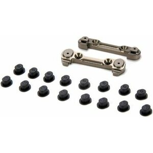 Losi Adjustable Front Hinge Pin Brace w/Inserts: 8B/8T LOSA1754