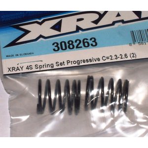 Xray XRAY 4S SPRING-SET PROGRESSIVE C = 2.3-2.6 (2)