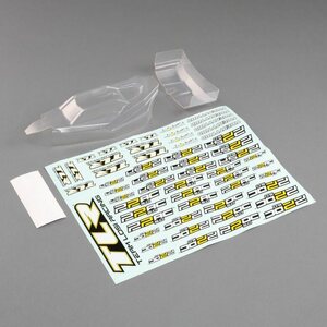 TLR Ultra Lightweight Body & Wing, Clear: 22 5.0 TLR230013