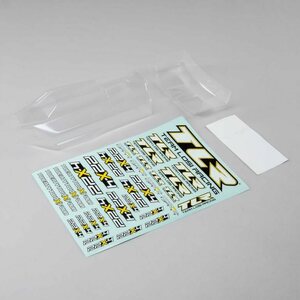 TLR Lightweight Body & Wing, Clear: 22X-4 TLR230016