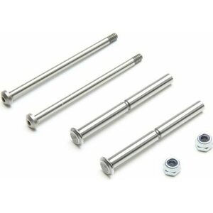 TLR Front Hinge Pin and King Pin Set, Polished: All 22 TLR234098
