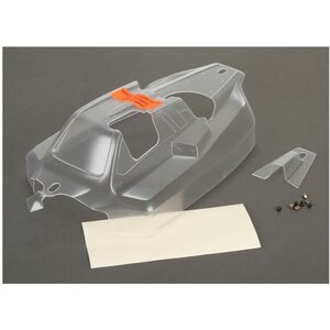 TLR Cab Forward Body, Clear: 8IGHT 4.0 TLR240008